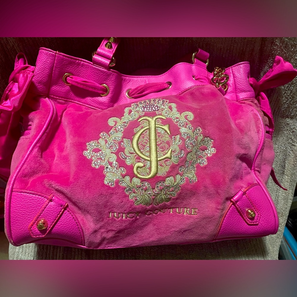 Juicy Couture Vintage pink Daydreamer bag